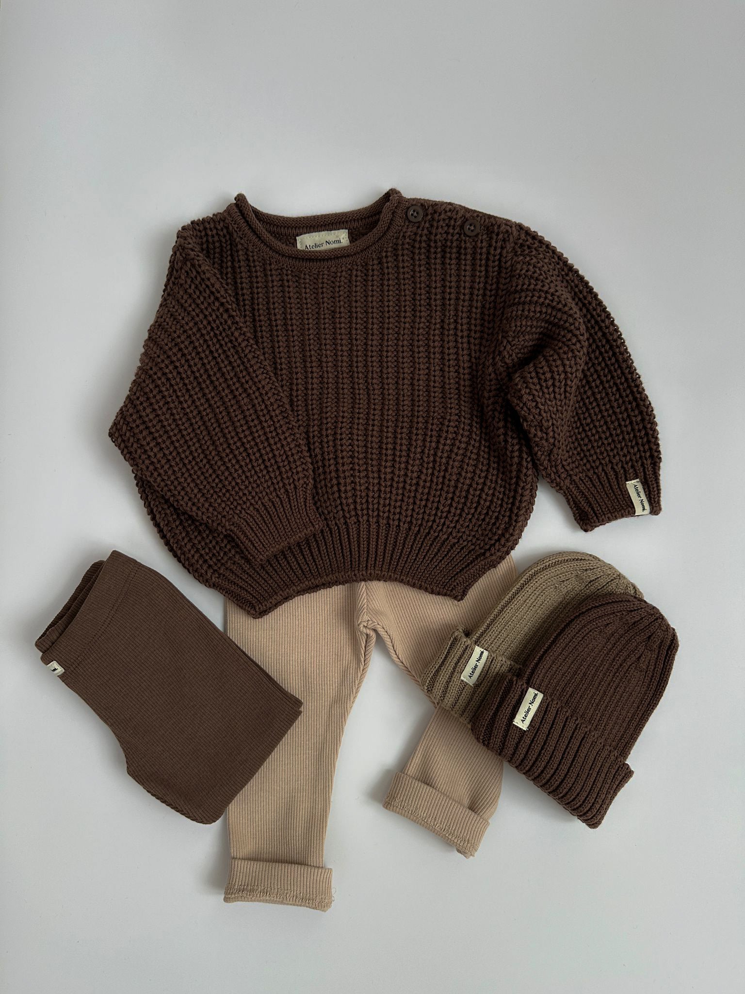 Knit Pullover Stockholm Chocolate