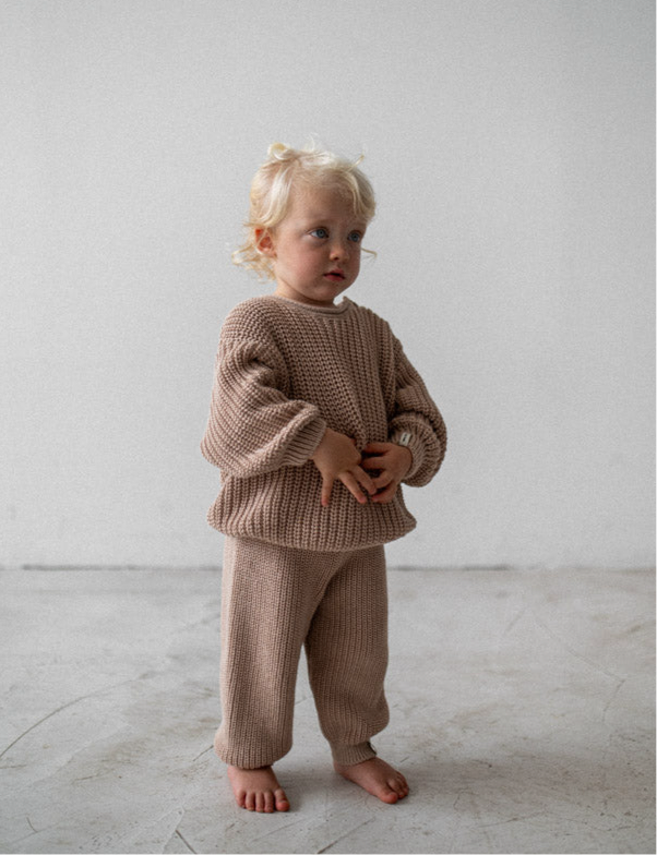 Knit Pullover Stockholm Beige