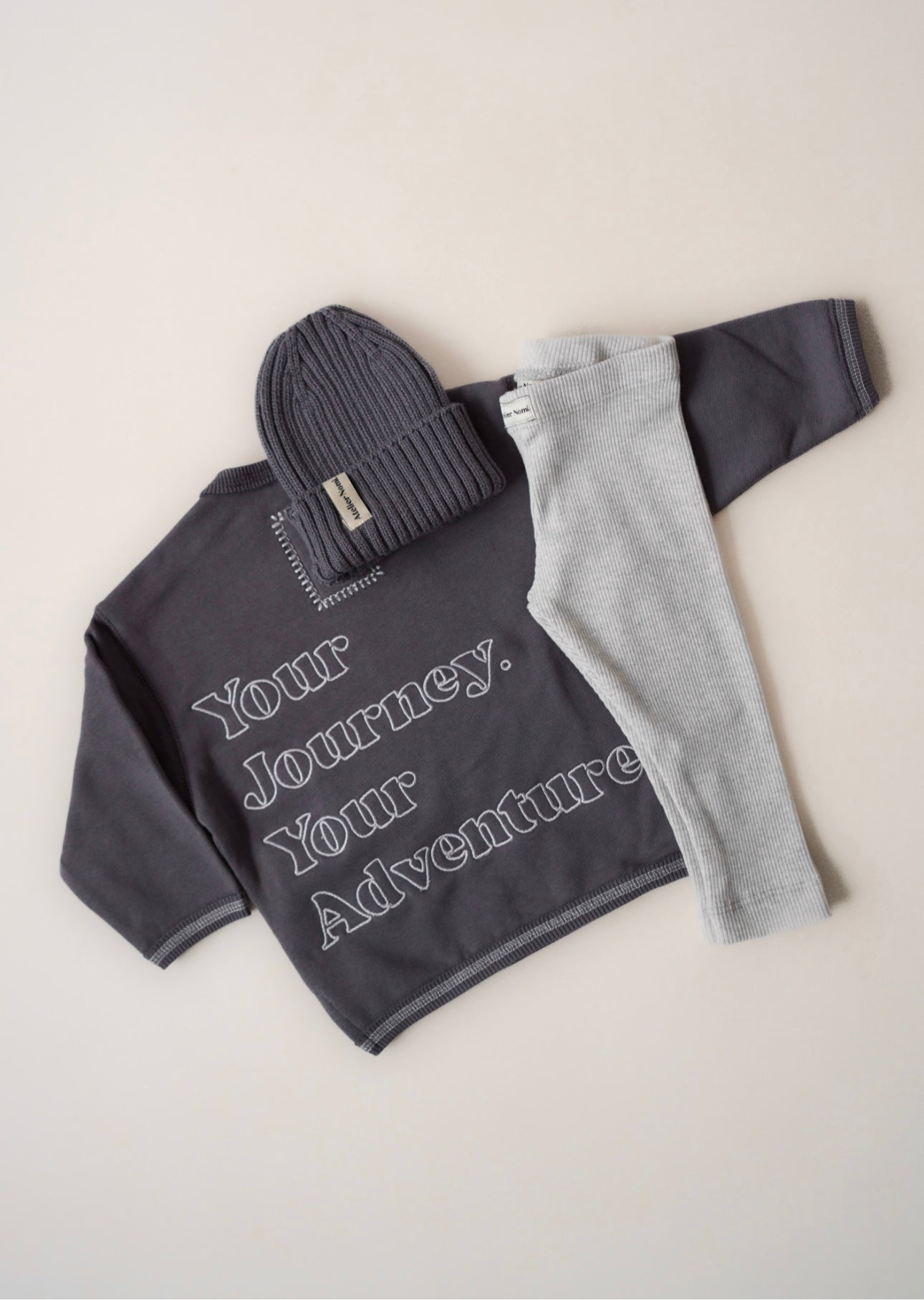 Sweater Paros Dark Grey - Grey