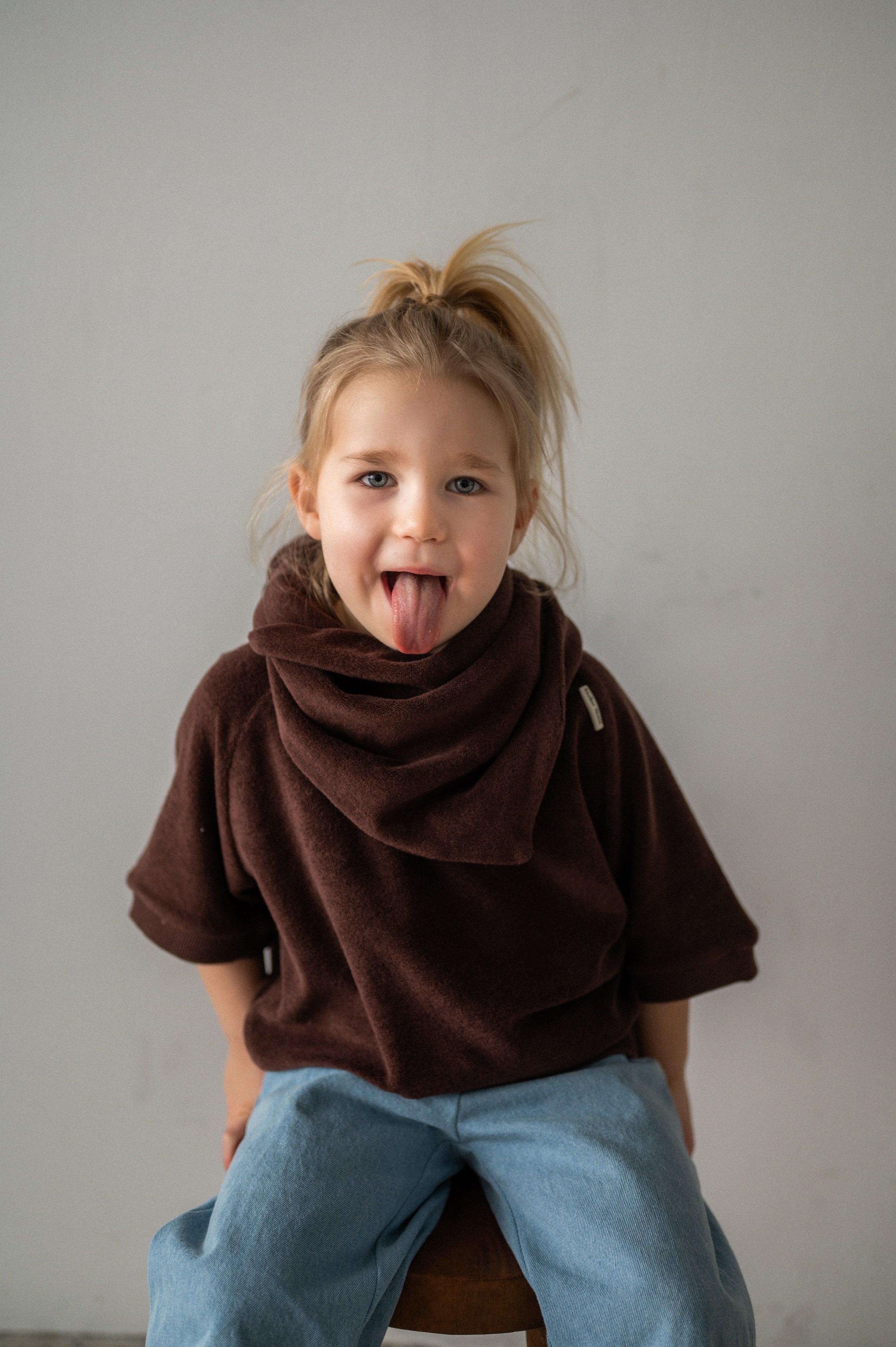 Frottee-Shirt Nizza Chestnut