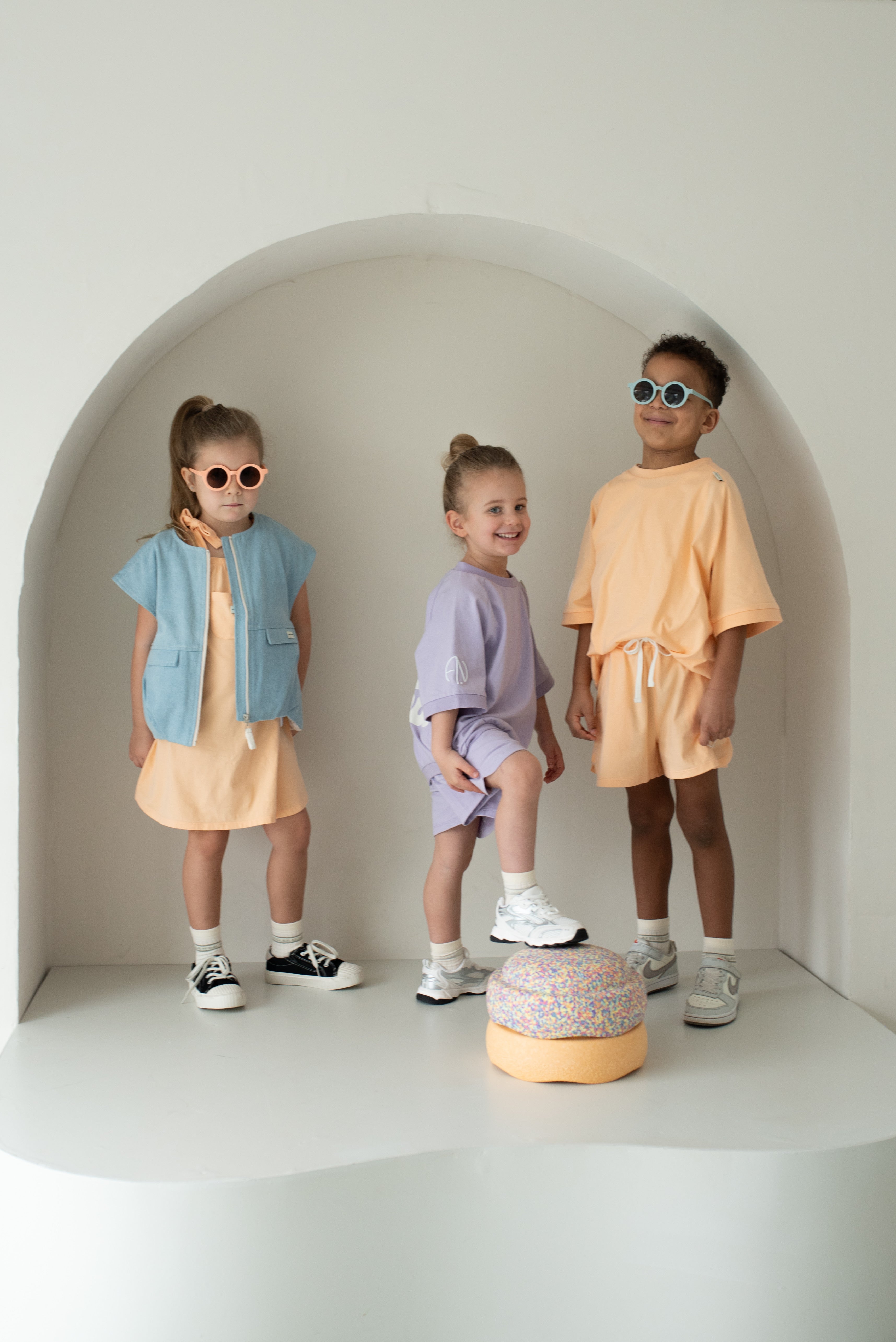 Shorts Split Apricot