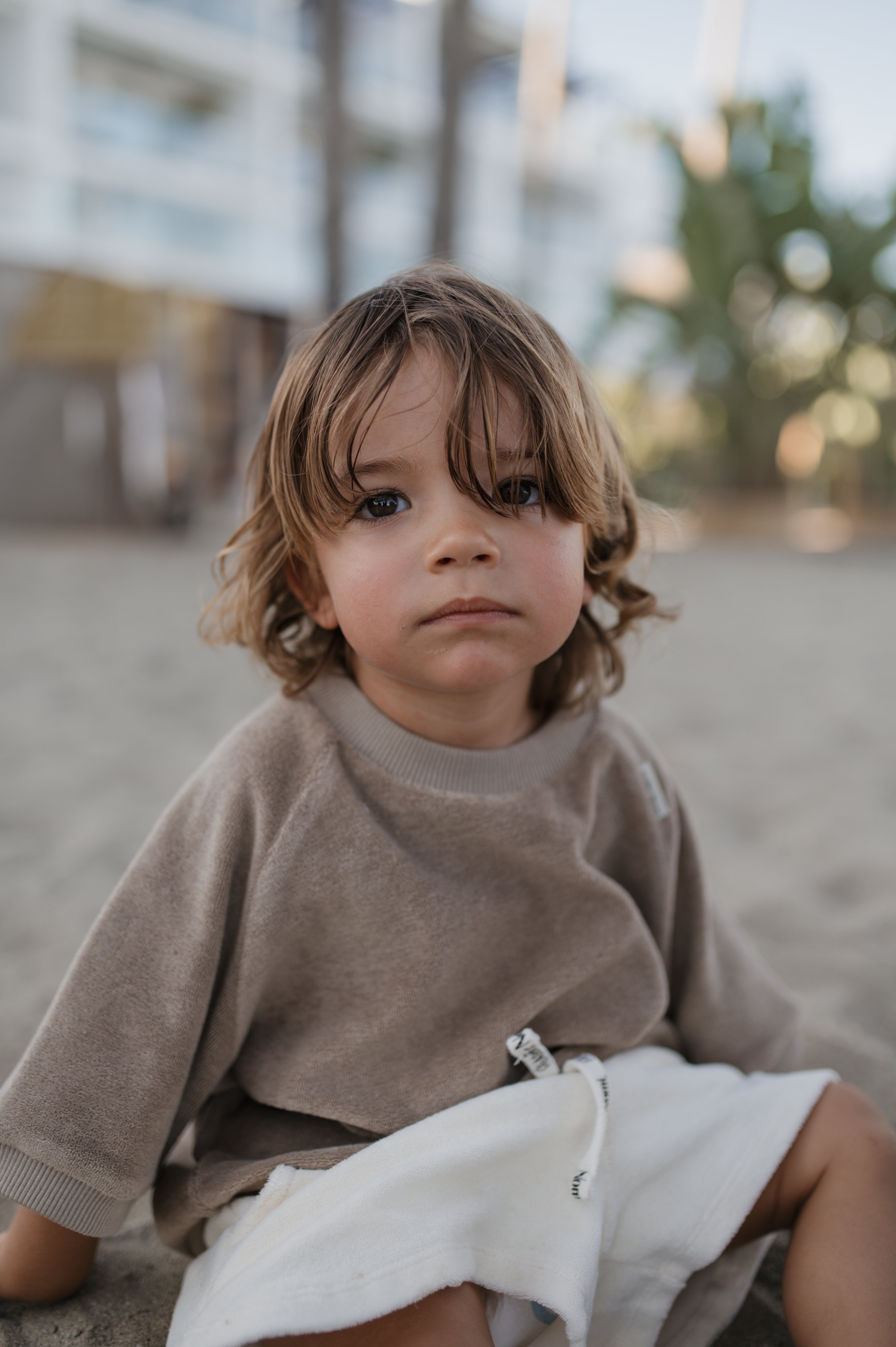 Frottee-Shirt Nizza Olive