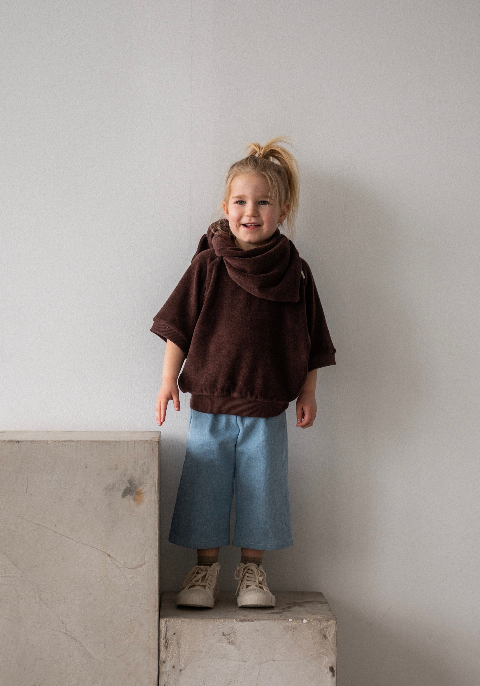 Frottee-Shirt Nizza Chestnut