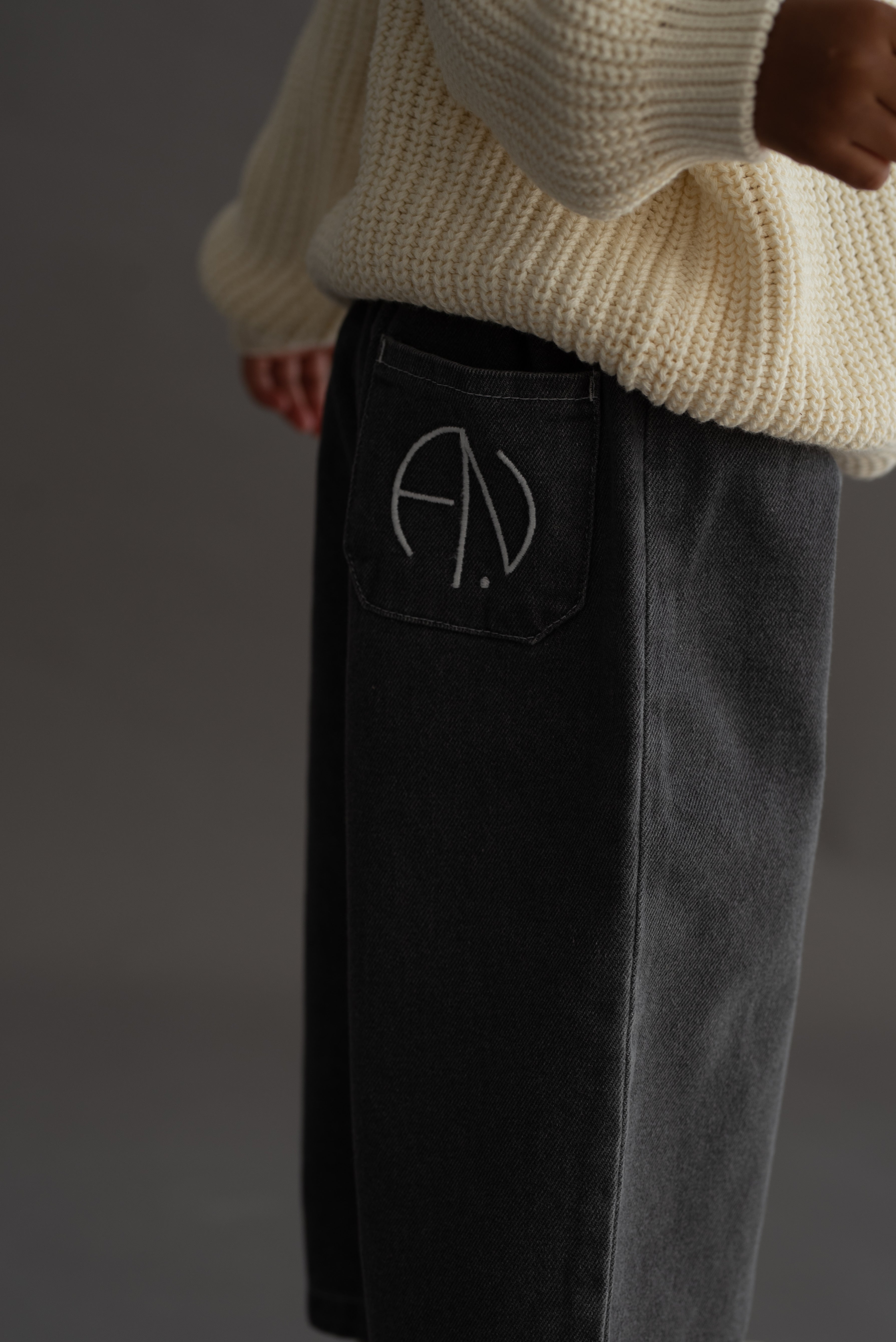 Jeansculotte Limone grey