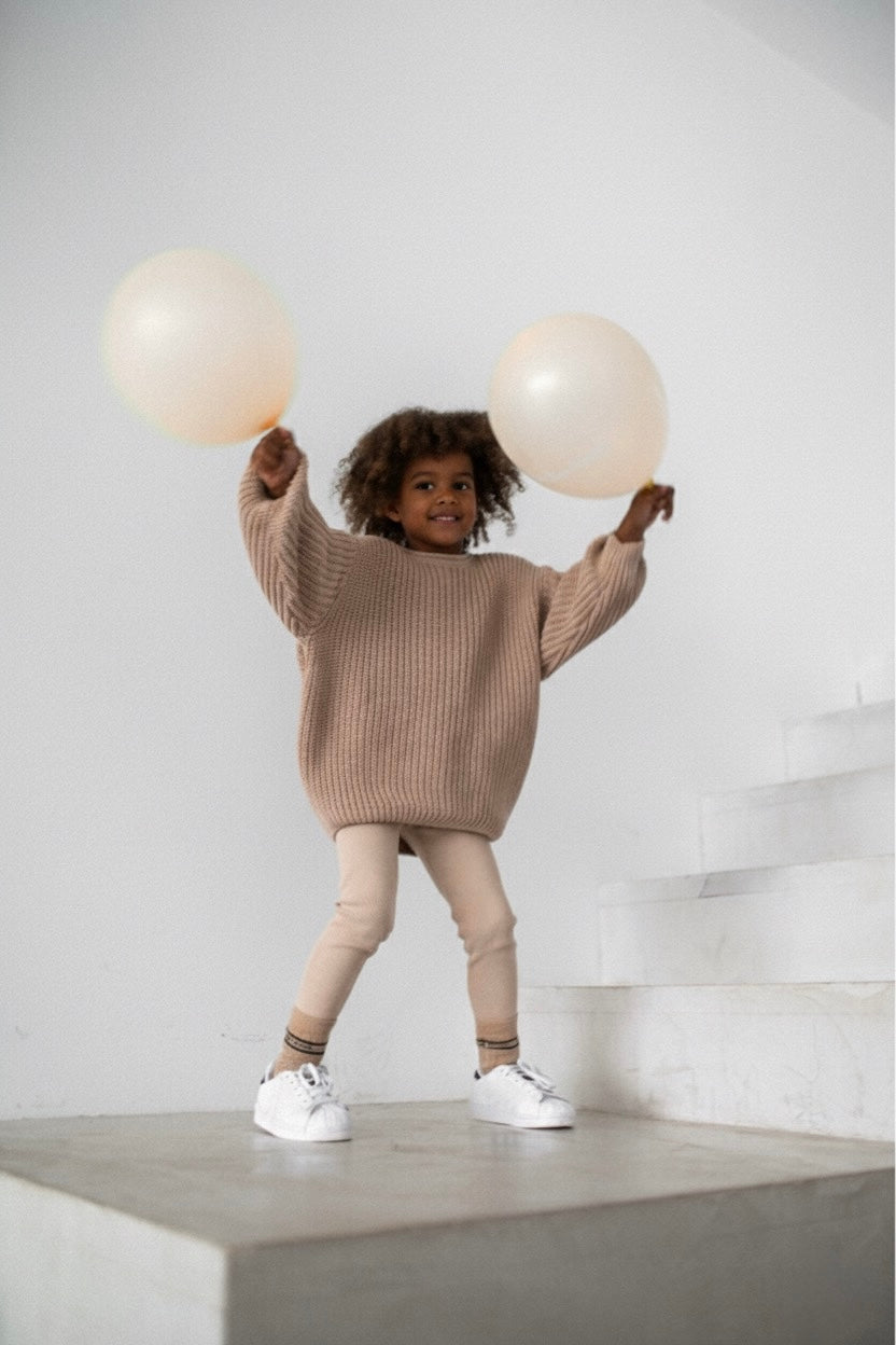 Knit Pullover Stockholm Beige