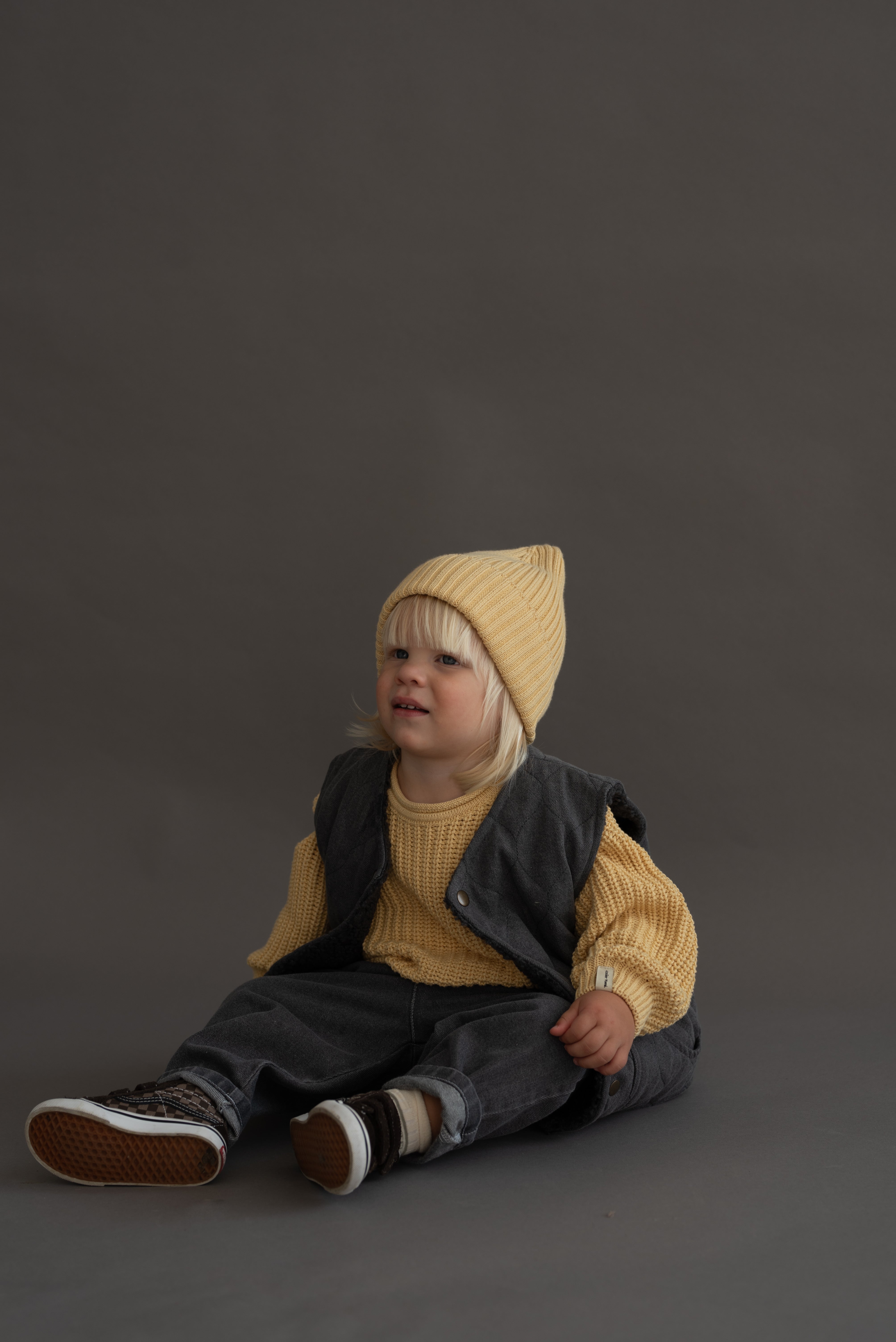 Knit Pullover Stockholm Soft Yellow