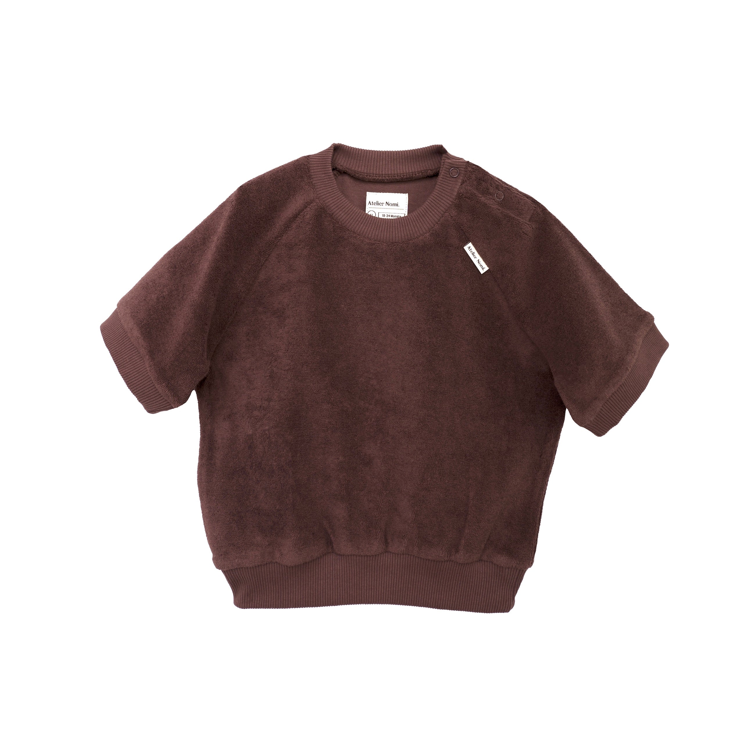 Frottee-Shirt Nizza Chestnut