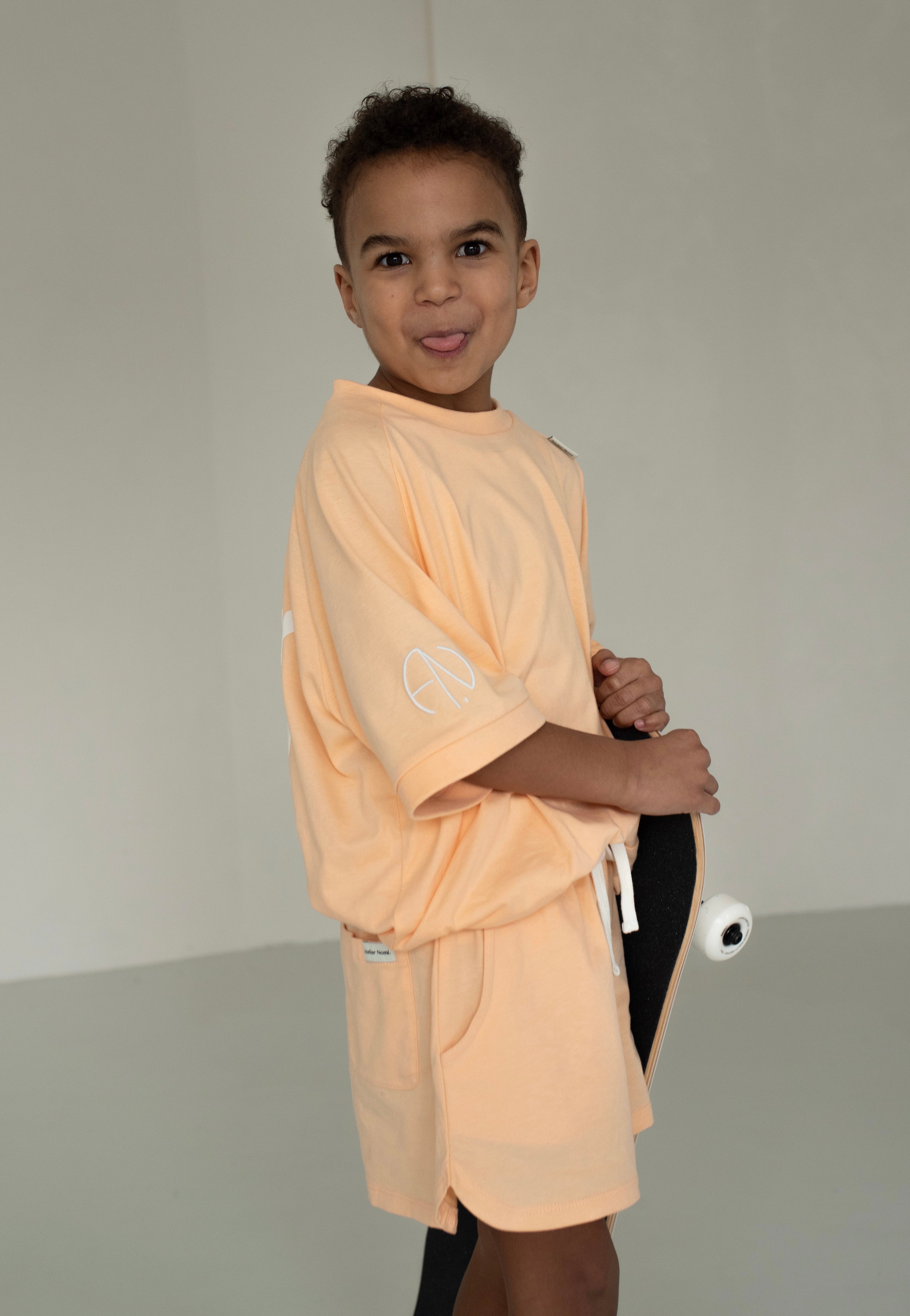 Shorts Split Apricot